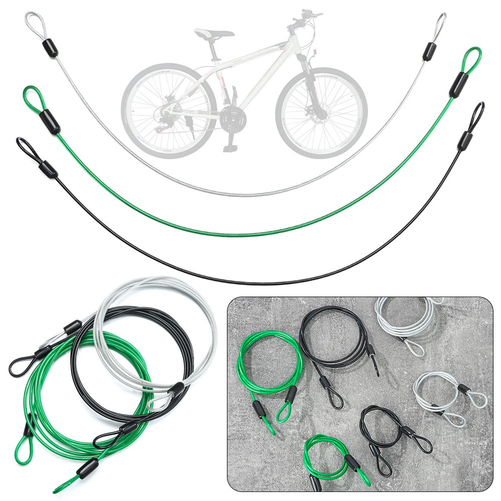 Cable Lock Flexible - 0.5/1/2M lucchetto per bicicletta filo accessori