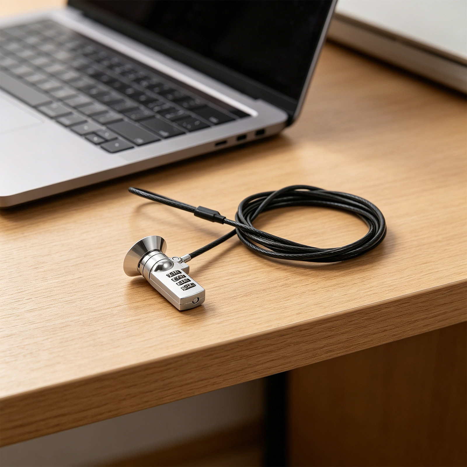 1 set di lucchetti per laptop  - Cable Lock Flexible recensione e prezzo
