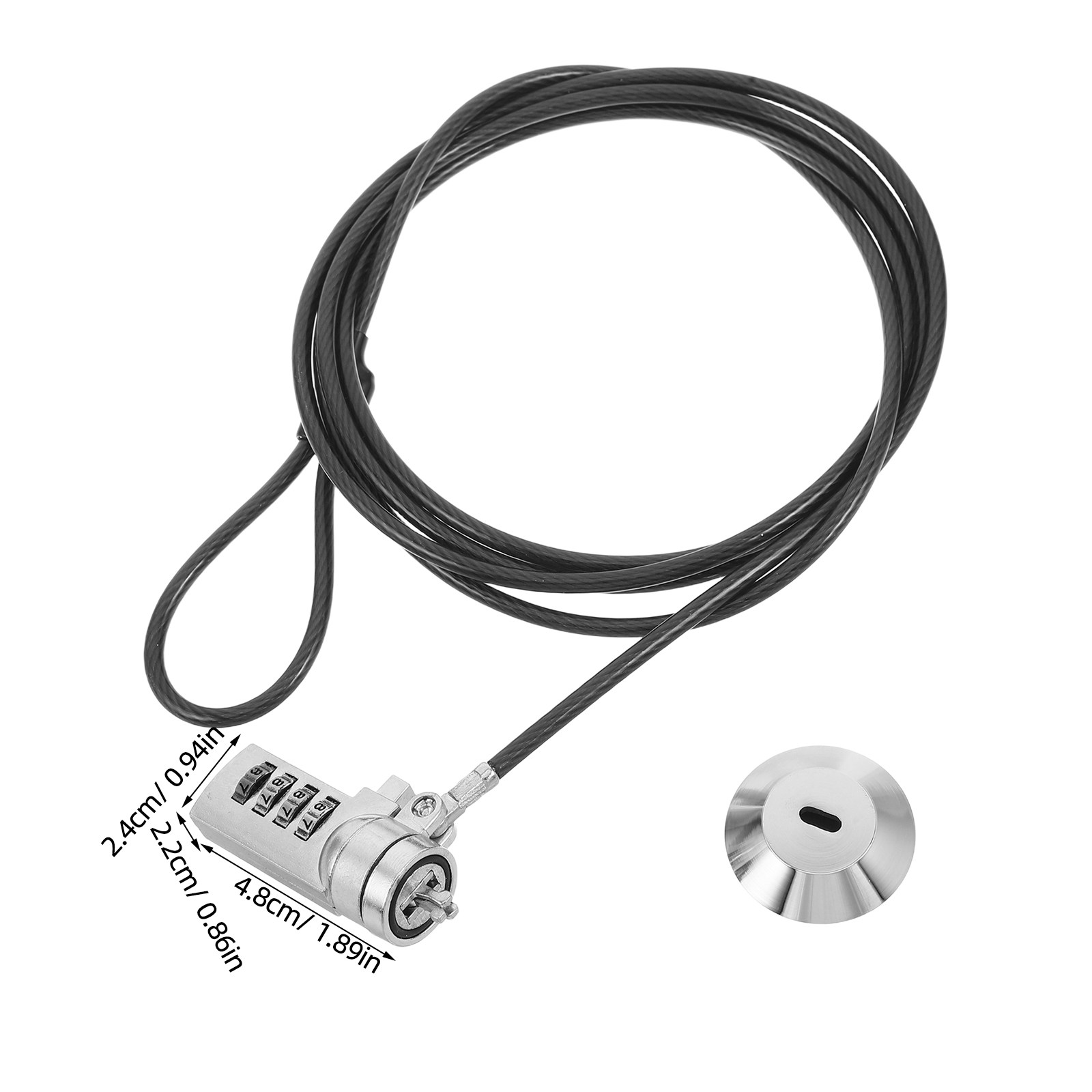 1 set di lucchetti per laptop  - Cable Lock Flexible recensione e prezzo
