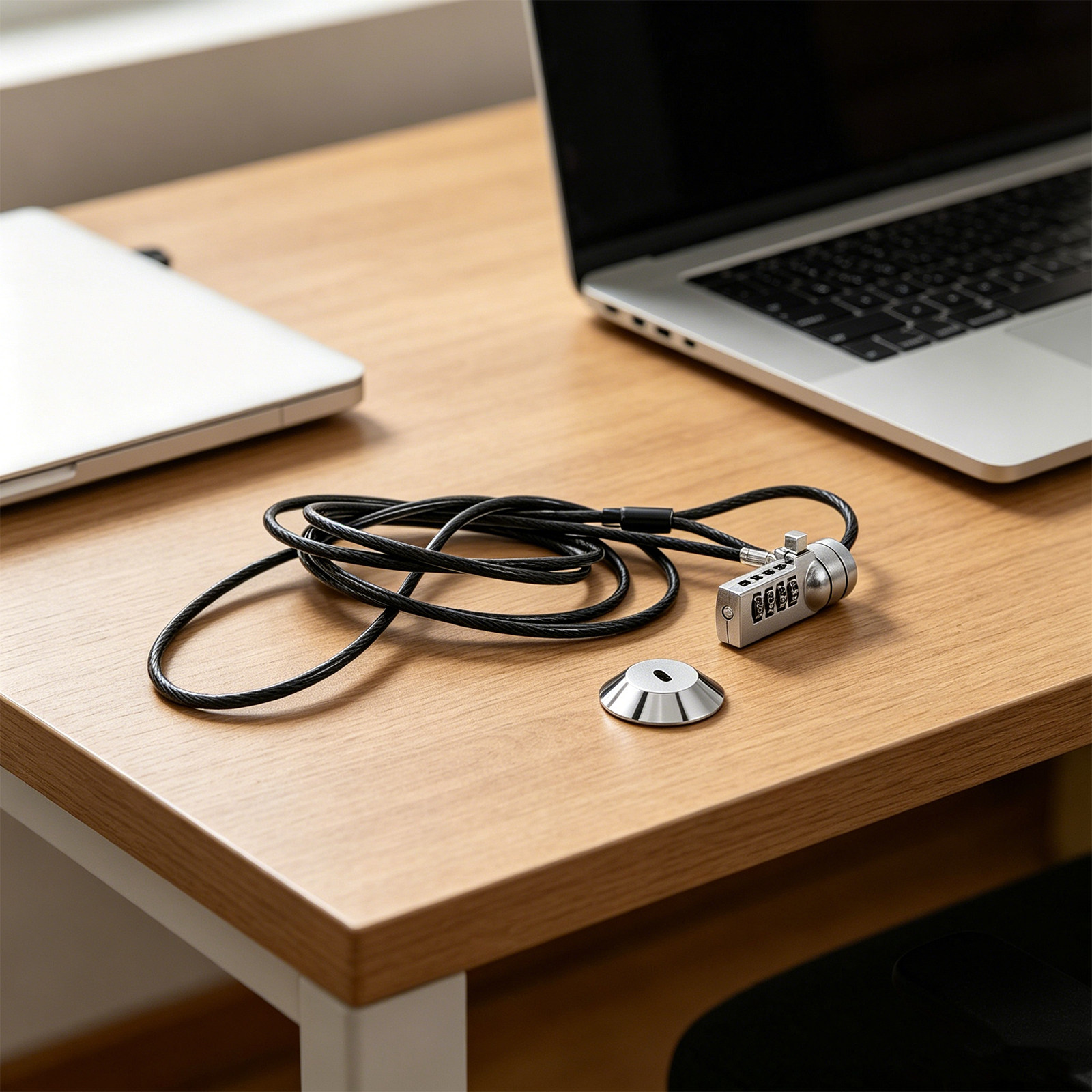 1 set di lucchetti per laptop  - Cable Lock Flexible recensione e prezzo